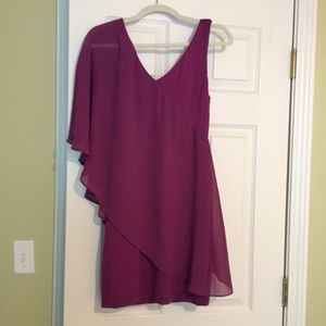 BEBE purple formal dress - size M